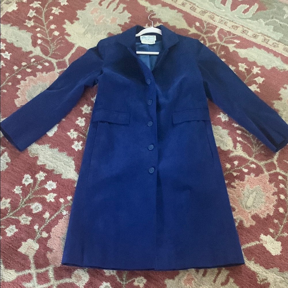 Suede Trench Coat with Notched Lapel